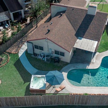 Villa 1976Houstongem Luminous Pvtpool & Hottub Dt20Mins For Lrg Families 6Beds 2Bath Exterior foto