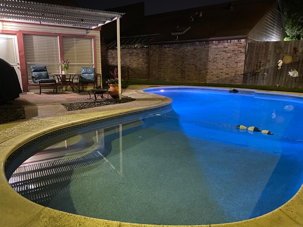 Villa 1976Houstongem Luminous Pvtpool & Hottub Dt20Mins For Lrg Families 6Beds 2Bath Exterior foto