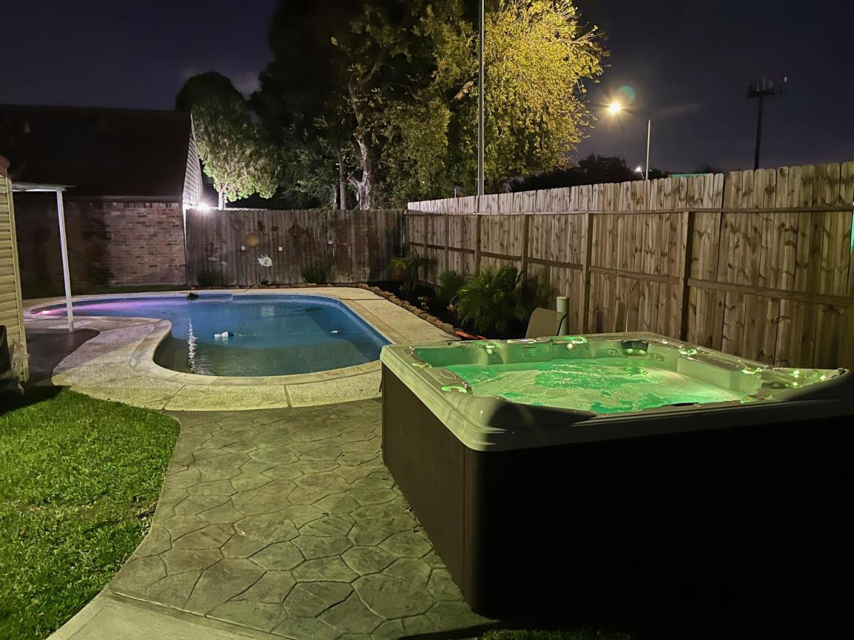 Villa 1976Houstongem Luminous Pvtpool & Hottub Dt20Mins For Lrg Families 6Beds 2Bath Exterior foto