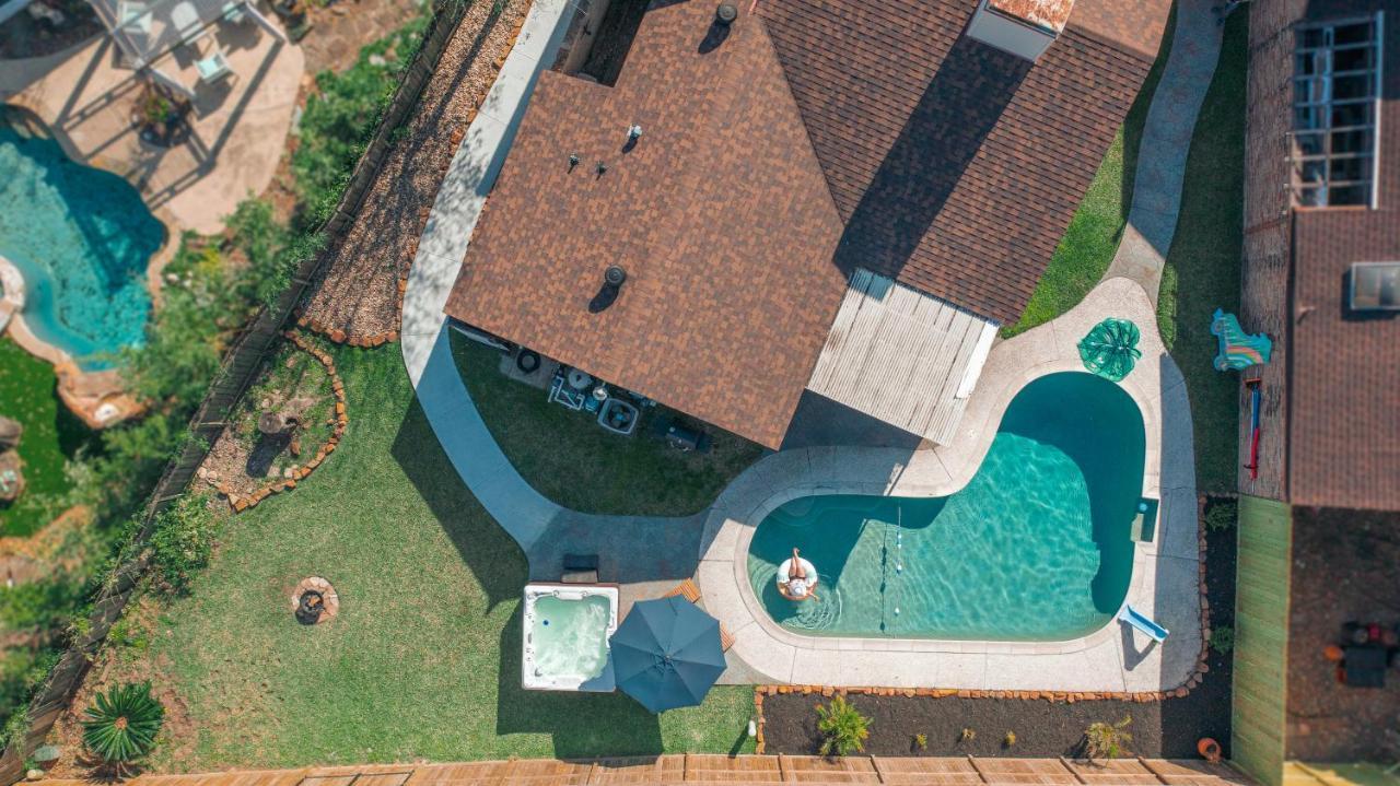 Villa 1976Houstongem Luminous Pvtpool & Hottub Dt20Mins For Lrg Families 6Beds 2Bath Exterior foto